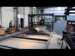 Κυκλικό πριονιστήριο ξυλείας λεπίδων λεπίδων διπλό, φορητό πριονιστήριο λεπίδων ταλάντευσης