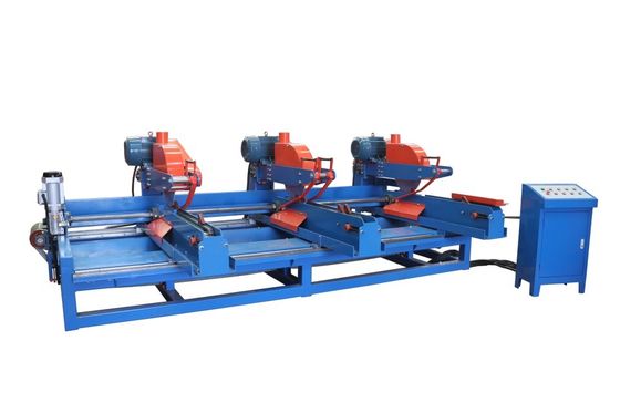 Multi Heads Wood Cutting Saw Woodworking Automatic Cross Cutting Saw Machinery Wood Sawmill Machine