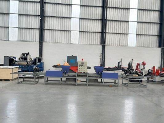 New Automatic 2-Head Wood Chip Saw Dust Block Machine Wood Pallet Making Machine