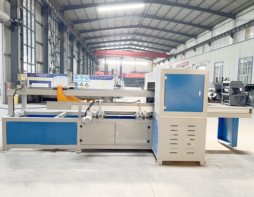 Heavy Duty Automatic Euro Wood Pallet Feet Blocks Cutting Saw Machine with Capacity 3500pcs/Hour