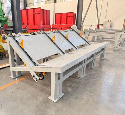Industrial Sawmill Line Multi-rip Saw Machine With 120 Cubic Meter Daily Capacity Sawmill