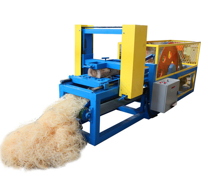 50-150KG/Hour Wood Wool Making Machine Wool Shaving Machine For Wood Wool Firelighters Rope