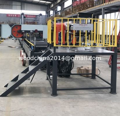 Αυτόματη υδραυλική ταινία πριονιστήρα Μεγάλο ξύλο κοπή φορητή οριζόντια μεγάλη προς πώληση