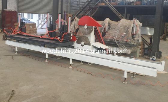 CT3000 Wood cutting multi blade circular saw multiple rip saw machine, Twin Blades Circular Sawmill for sale