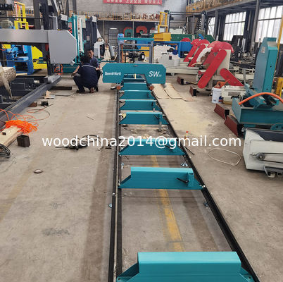 SW26 Scierie Μηχανήματα ξυλείας Κινητή συσκευή πριονιστή με υπερ-φορητή ταινία