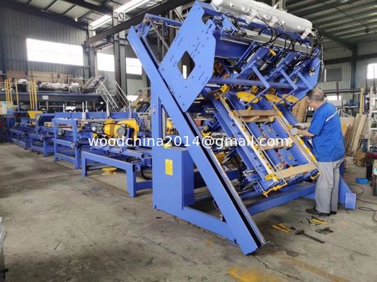 Wood Stringer Pallet Block Making Machine, Pallet Nailing Machine