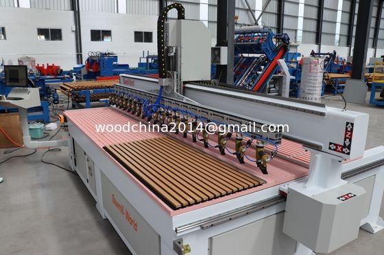 Προσαρμοσμένα μεγέθη 600 x 2400mm Τείχος Πίνακα Απορρόφηση ήχου Ακουστικό Πίνακα Nailing Machine για πώληση