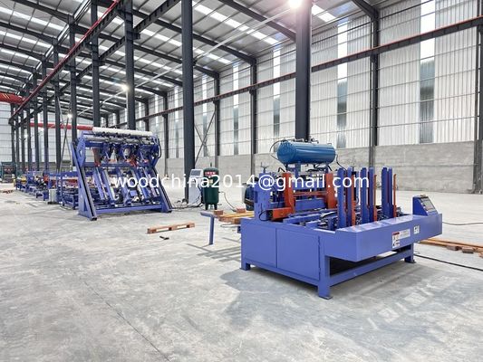 Μηχανή Euro Wood Block Palet Making Machine 4 Σύστημα συναρμολόγησης παλέτας