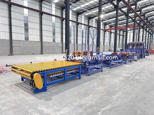 Μηχανή Euro Wood Block Palet Making Machine 4 Σύστημα συναρμολόγησης παλέτας