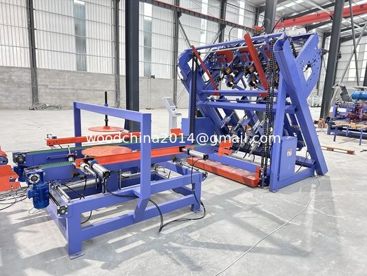 Μηχανή Euro Wood Block Palet Making Machine 4 Σύστημα συναρμολόγησης παλέτας