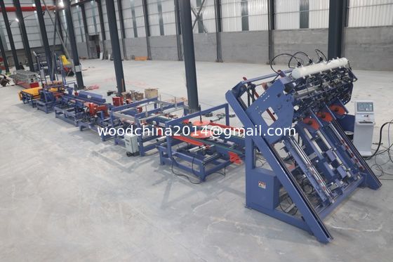 Ημιαυτόματη Euro Wooden Pallet ξύλινη Nailing Machine κατασκευή παραγωγής γραμμή πώληση