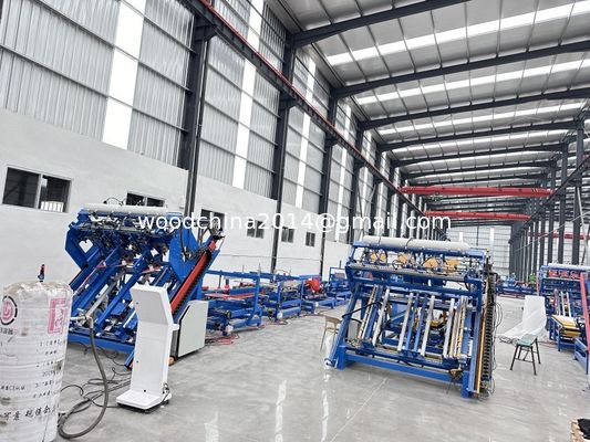 Μηχανή κατασκευής ξύλινων παλέτων Stringer Pallets Nailer Γυψοδευτική μηχανή ξύλινων παλέτων πλήρως αυτόματη