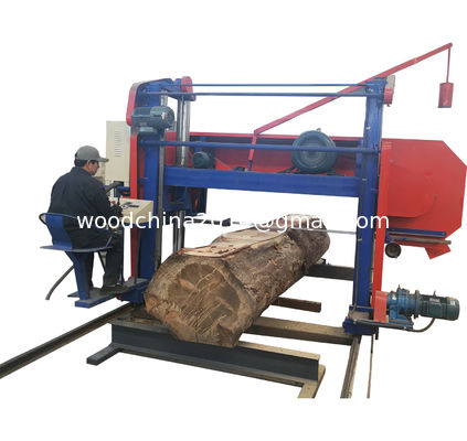 MJ2000 Large Scale Horizontal Bandsaw Sawmill Heavy Duty Diesel Sawmill For Sale