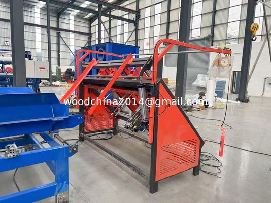 Ημιαυτόματη Euro Wooden Pallet ξύλινη Nailing Machine κατασκευή παραγωγής γραμμή πώληση