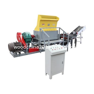 Μεγάλη αποδοτικότητα παλέτες Shredder παλέτες συντρίμμιο μηχανή ξύλο παλέτες κοπή μηχανή