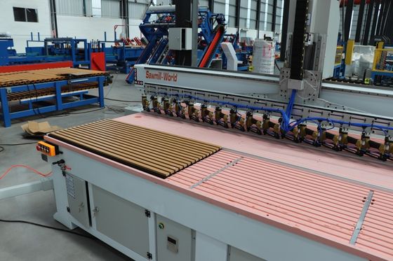 100pcs ανά ώρα χωρητικότητα ακουστικό πάνελ Nailing Machine ηχομόνωση Πίνακες κατασκευής μηχανή